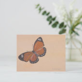 Carte Postale Peinture de papillon (Debout devant)