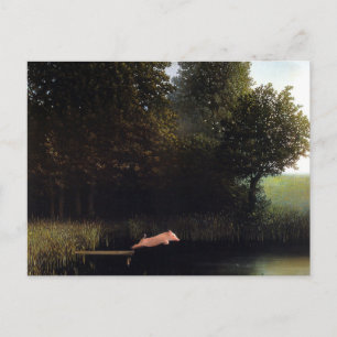 Carte Postale Peinture de porc Kohler