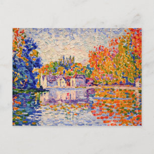 Carte Postale Peinture de Seine Art Paul Signac