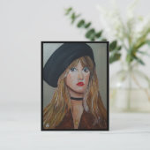 Carte Postale Peinture de Sorcière blanche par Alfred Fox Collec (Debout devant)