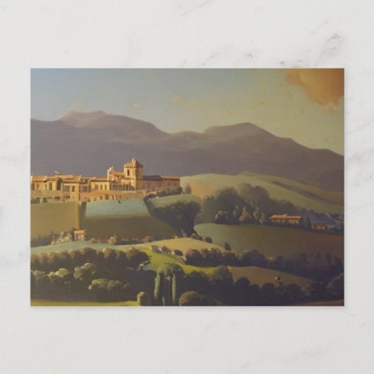 Carte Postale Peinture de Toscane Italie (Devant)