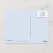 Carte Postale Peinture de Wolfhound irlandais - Joli art origina (Dos)