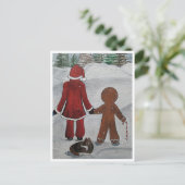 Carte Postale Peinture des amis de Festive par Alfred Fox Collec (Debout devant)