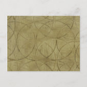 Carte Postale Peinture des cercles liés par Jennifer Goldberger (Devant)