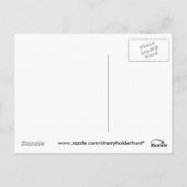 Carte postale Peinture des coquilles de plage (Dos)