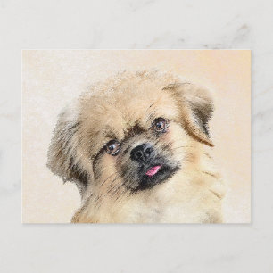 Carte Postale Peinture d'espagne tibétaine - jolie art original 