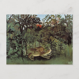 Carte Postale Peinture d'Henri Rousseau