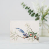 Carte Postale Peinture d'oiseaux chinois (Debout devant)