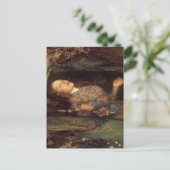 Carte Postale Peinture d'Ophelia (Debout devant)