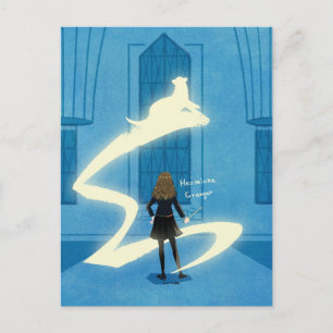 Carte Postale Peinture du Patronus d'Hermione Granger
