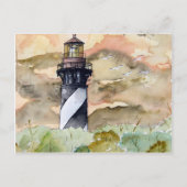 Carte Postale Peinture du phare St Augustine Florida (Devant)