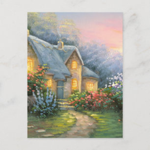 Carte Postale Peinture D'Un Imaginaire Rustique