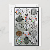 Carte Postale Peinture en verre (Devant / Derrière)