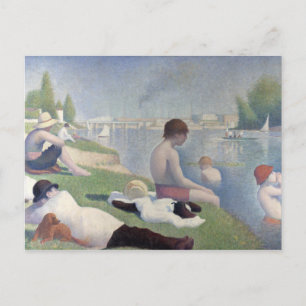 Carte Postale Peinture impressionniste Georges Seurat Neo