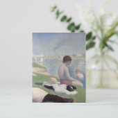 Carte Postale Peinture impressionniste Georges Seurat Neo (Debout devant)