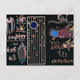 Carte Postale Peinture inachevée par Wassily Kandinsky