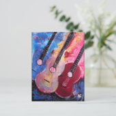 Carte Postale Peinture Jamming be Goode par Alfred Fox (Debout devant)