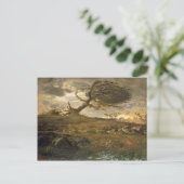 Carte Postale Peinture Jean Millet (Debout devant)