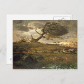 Carte Postale Peinture Jean Millet (Devant / Derrière)