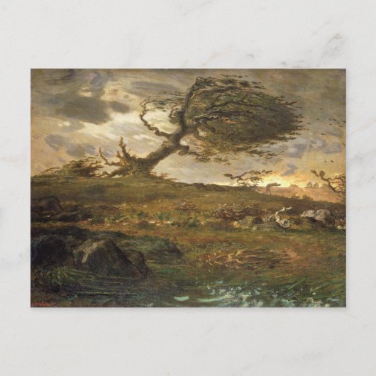 Carte Postale Peinture Jean Millet (Devant)