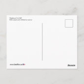 Carte Postale Peinture 'Lecture du testament' sur une (Dos)