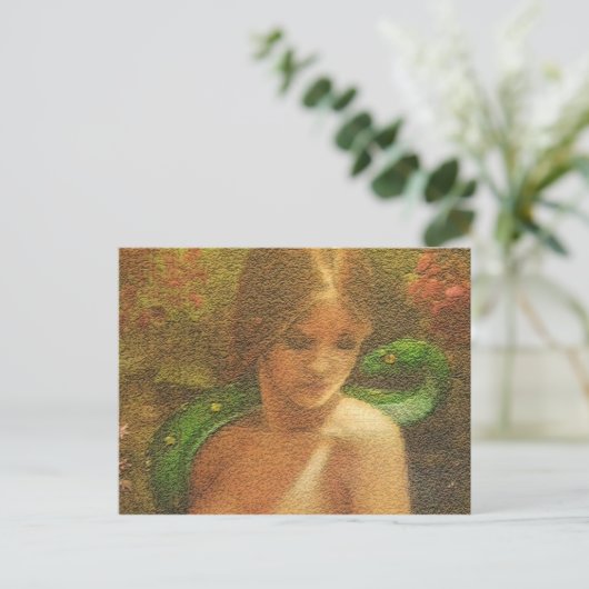Carte Postale PEINTURE LILITH ramqé (Debout devant)