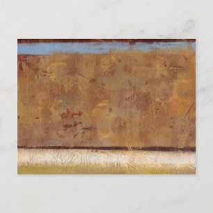 Carte Postale Peinture moderne dans les tons de terre par Norman