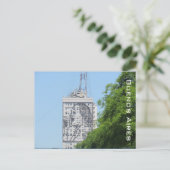 Carte Postale peinture murale d'Eva Perón (Debout devant)