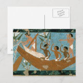 Carte Postale Peinture murale du tombeau d'Ipuy, Thèbes, profond (Devant / Derrière)