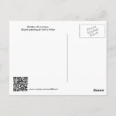 Carte Postale Peinture numérique Panther Chameleon (Dos)