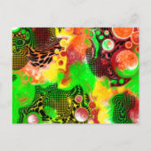 Carte Postale Peinture numérique pour peinture fluides (Devant)