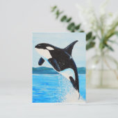 Carte Postale Peinture Orca (Debout devant)