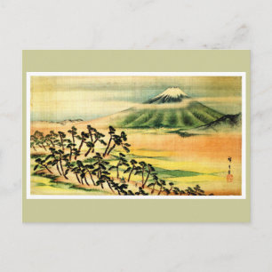 Carte Postale Peinture paysage Hiroshige Art japonais