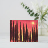 Carte Postale Peinture Paysage Toscane - Multi (Debout devant)