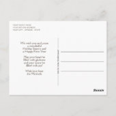 Carte Postale Peinture personnalisée de paysage de merveilleux j (Dos)