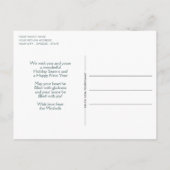 Carte Postale Peinture personnalisée de paysage de merveilleux p (Dos)