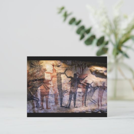 Carte Postale Peinture rupestre (Debout devant)
