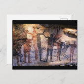 Carte Postale Peinture rupestre (Devant / Derrière)