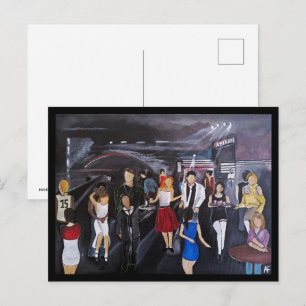 Carte Postale Peinture Sans Contrôle par Alfred Fox