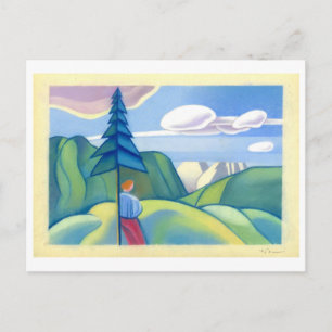 Carte Postale Peinture Sans titre de Karl Wiener