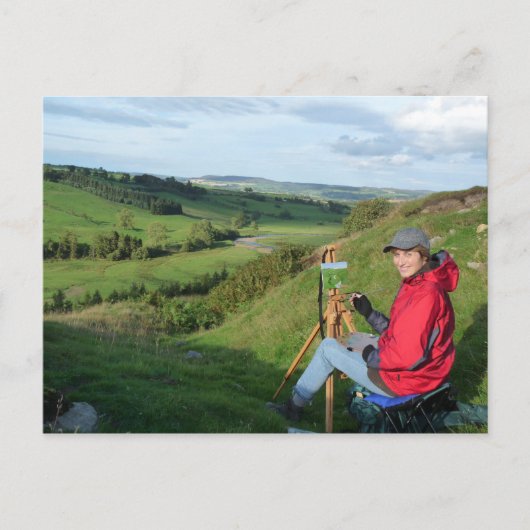 Carte Postale "Peinture sur Harehaugh" (Devant)