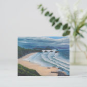 Carte Postale Peinture sur la mer de Cannon Beach (Debout devant)