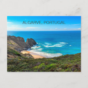 Carte Postale Peinture sur l'eau de mer Algarve Portugal