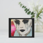 Carte Postale Peinture sur un (Debout devant)