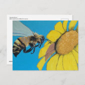 Carte Postale Peinture sur une (Devant / Derrière)