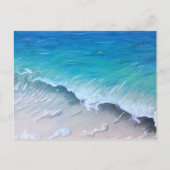 Carte Postale Peinture Turquoise de Pacific Grove (Devant)