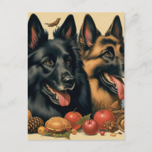 Carte Postale Peinture vintage belge Tervuren