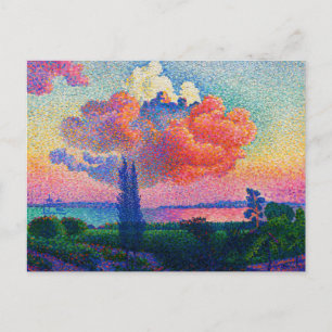 Carte Postale Peinture vintage La Nuage Rose (1896)