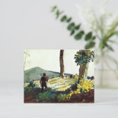 Carte Postale Peinture Winslow Homer, Pionnier (Debout devant)