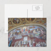 Carte Postale Peintures de plafond en fresque Rome (Devant / Derrière)